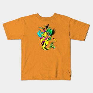 Mermaid Fight Kids T-Shirt